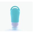 thumbnail image 1 of Botella de almacenamiento portátil desinfectante con orificio for colgar, botella de recarga de desinfectante de manos de silicona, juego de botellas de recarga de viaje for cosméticos, 1 of 2