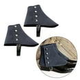 thumbnail image 2 of Polainas de gánster para hombre, regalo de Halloween, accesorios fotográficos, fundas para botas de pirata medieval de los años 20 Gris, 2 of 10