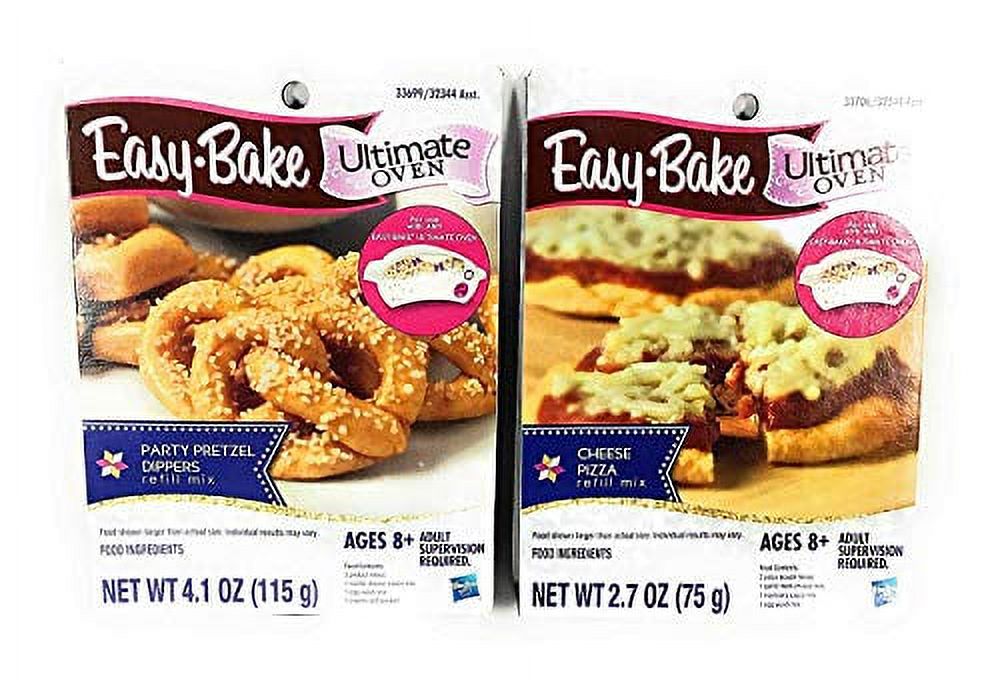Easy Bake Ultimate Oven Deluxe Gift Set White Bundle of Oven and Pizza and Pretzel Mixes Bundle of 3 Items - image 4 of 6