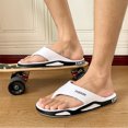 thumbnail image 4 of Willtoo Flip Flops for Women Men Thick Sole Breathable Cushioned Platform Thong Sandals Non Slip Casual Summer Outdoor Beach Slides Slippers, 4 of 4