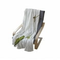 thumbnail image 4 of Swallowtail Butterfly Soft Flannel Fleece Blanket, Caterpillar Pupae Butterfly Life's Stages Inspirational Nature, Cozy Plush for Indoor and Outdoor Use, 70" x 90", Pale Brown Green, by Ambesonne, 4 of 6