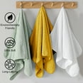 thumbnail image 3 of Beartech 8 Piece Microfiber Bath Towels Set - 2 Bath sheet, 2 Hand Towel, 4 Washcloths, Soft, Highly Absorbent, Quick Dry & Less Lint Shower towel for Bathroom, Hotel-Ginger, 3 of 7