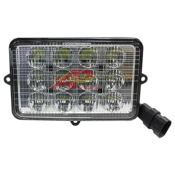 LED Flood Beam Light 6" X 4", John Deere Combines