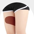 thumbnail image 3 of Thigh Patch, Elastic Water Resistant Disposable Thigh Inner Anti Chafing Sticker Invisible  for Outdoor Sports Skin Color,Brown, 3 of 7