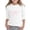 White, variant on lnmuld Girls Summer Tops Long Sleeve Round Neck Graphic Print Top Comfortable Casual Blouse for Everyday Play Size:10-11 Years
