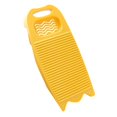 thumbnail image 2 of Tabla de lavado de manos con dispensador de jabón, ropa de lavado a mano, tabla de lavar, calcetines, herramienta de limpieza de ropa, tabla de fregar amarillo Gloria tabla de lavar, 2 of 7
