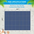 thumbnail image 2 of Pool Covers for Inground Pools 18x36ft, Winter Inground Pool Cover, Rectangle Pool Cover Pool Tarps for Inground Pool, Triple Stitched for High Strength, Hardware Included, Blue, 2 of 6