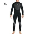 thumbnail image 4 of Soidarity Traje de buceo Neopreno Nylon Traje de baño de manga larga Borde de cuero Clásico Cuello Traje de neopreno de Deportes acuáticos Hombres Negro SG, 4 of 6
