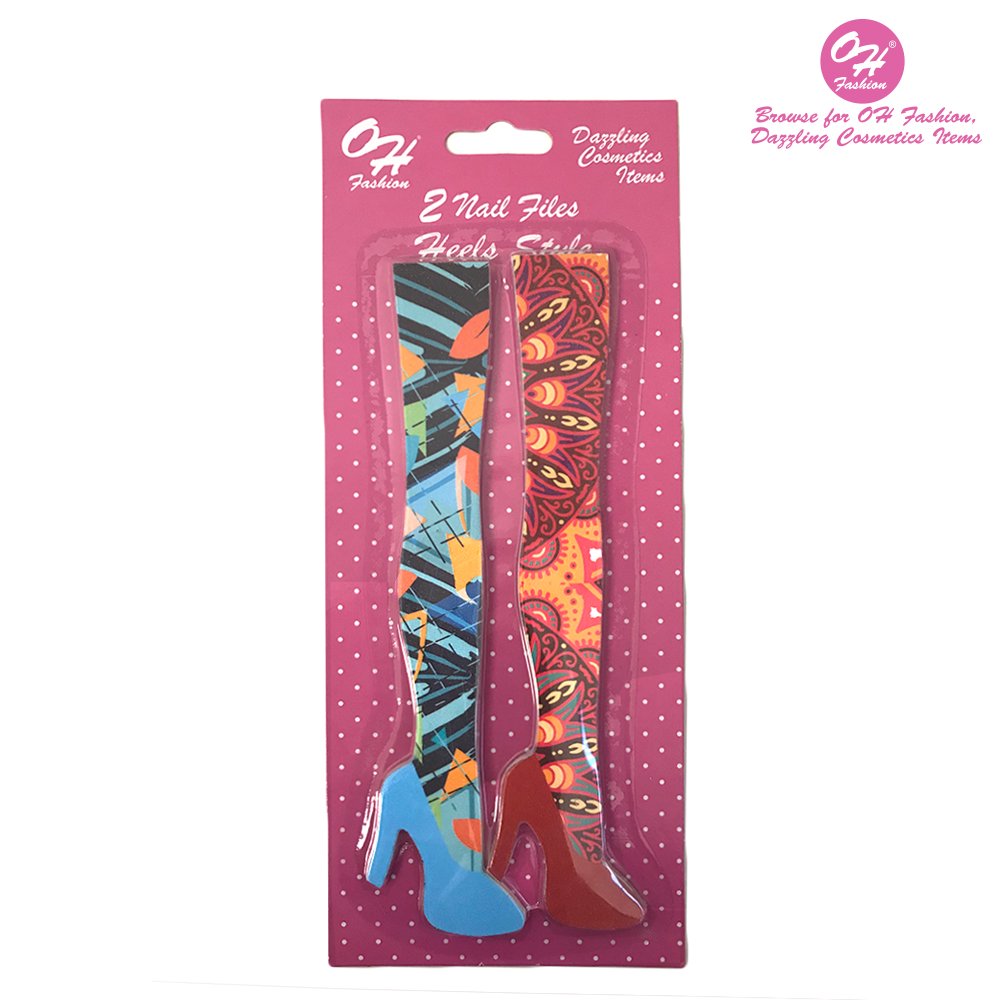 OH FASHION Nail Files Set Fashion Legs (1 pack) beauty, nail filer