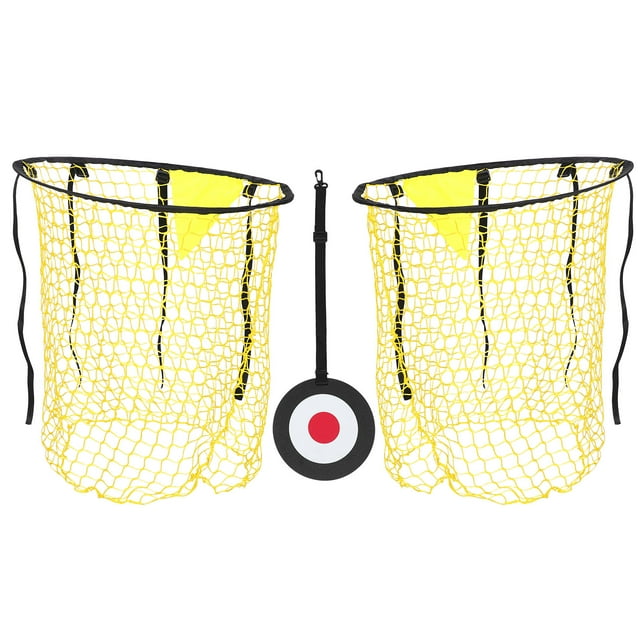 unbranded 1 Set Sports Net Football Goal Net Portable Assorted Color for Accuracy Training