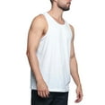 thumbnail image 7 of G-Style USA Men's Straight Hem Long Length Tank Top TT60 - White - 3X-Large, 7 of 7