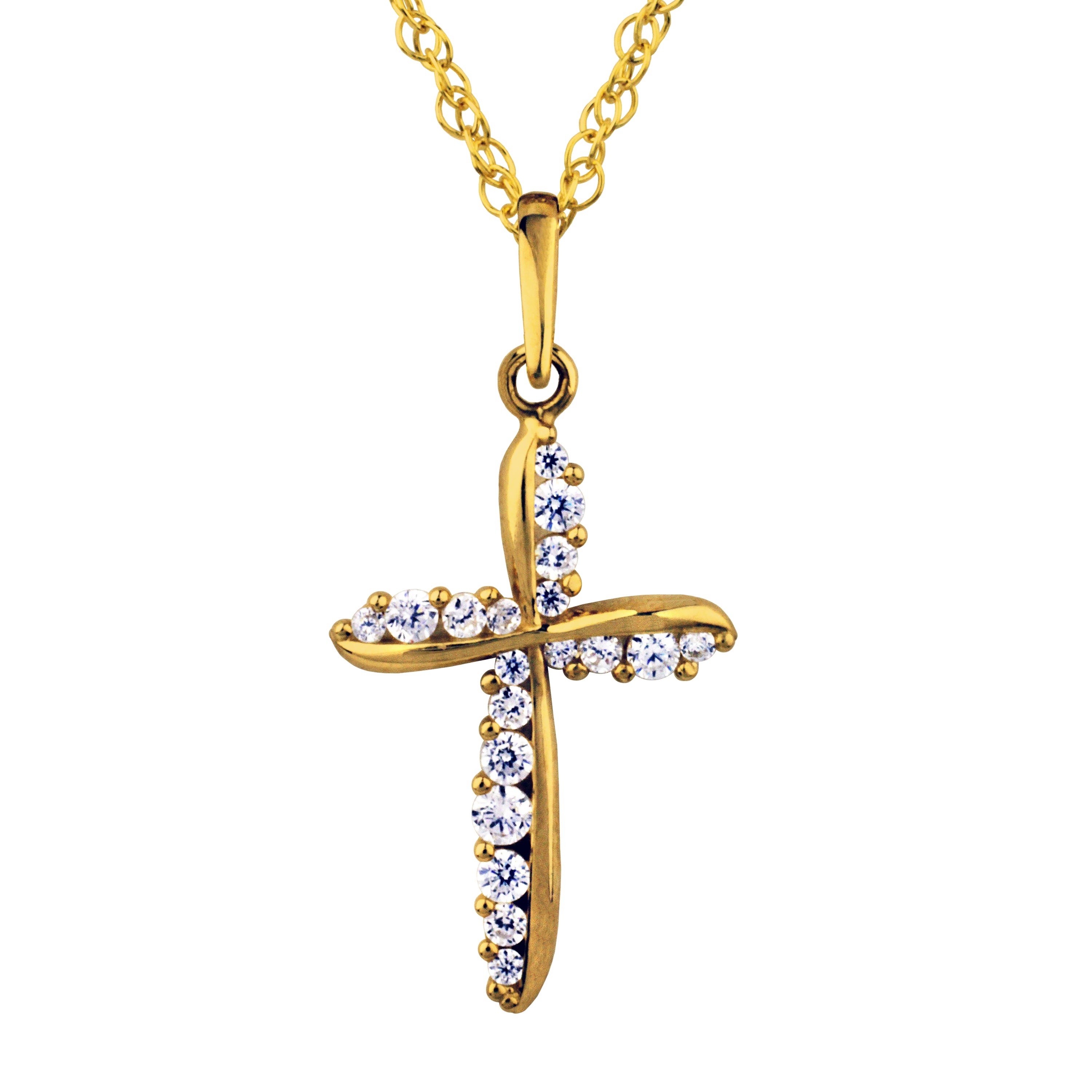 Brilliance Fine Jewelry Brilliance Fine Jewelry 10K Gold Cubic