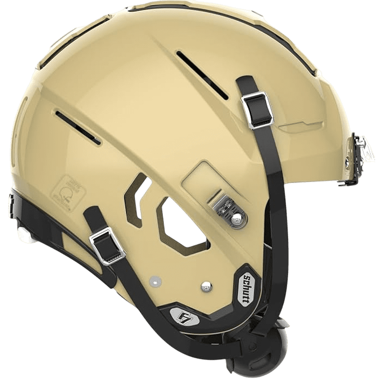 gold f7 helmet Schutt F7 VTD Adult Football Helmet