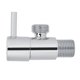 thumbnail image 4 of Ouitble Válvula de ángulo, 1 Pieza Válvula de ángulo de Control de Agua para baño Grifo Grifo Accesorios cromados de latón, 4 of 6