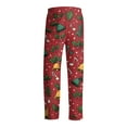 thumbnail image 7 of JGNGSHN Christmas Pajamas for Men Soft Lightweight Plaid Sleep Lounge Pants Comfy Sleepwear Pants PJ Bottoms with Pockets and Button Fly, 7 of 7