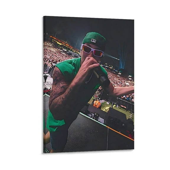 Feid Singer Art Cool Poster Picture Print Canvas Poster Wall Paint Art Posters Decor Modern Home Artworks Gift 12x18inch(30x45cm)