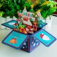 thumbnail image 1 of Tarjeta de Felicitación Sincero 2 Piezas de Papel Tridimensional Decoración Navidad Día de San Valentín, 1 of 5