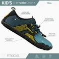 thumbnail image 3 of FITKICKS Hydrosport Land-to-Water Footwear Barefoot Shoes, Teal (Kid's), 3 of 7
