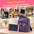thumbnail image 4 of Bravokids LCD Writing Tablet for Kids 2 Pack, 10" Colorful Drawing Board with Pressure-Sensitive Lines, Portable Doodle Pad for Toddlers, Creative Gift for Boys and Girls, 4 of 9