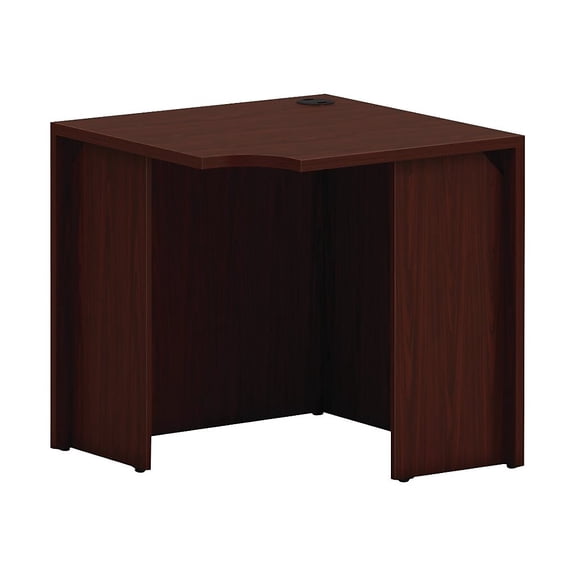 HON Mod 30" Corner Desk Shell Traditional Mahogany LCS30LT1