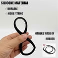 thumbnail image 3 of 2PCS Replacement Gasket Stick Vacuum Cordless Dust Bin Lid,Seal Attachments for Ryobi 18v PCL720, PB, 3 of 5