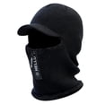 thumbnail image 2 of HESHENG Men Winter Knitted Hat With Zipper Fur Lined Warm Face Ear Neck Warmer Cap for Outdoor Cycling Gray, 2 of 3