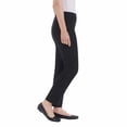 thumbnail image 2 of Hilary Radley Ladies' Pull-On Pant with Tummy Control Black, Large, 2 of 6