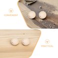 thumbnail image 3 of MRLESS 100pcs Wood Beads Unfinished Wooden Spacer Beads 10mm Round Ball Wood Loose Beads For Diy Craft Jewelry Bracelet Necklace Making, 3 of 8
