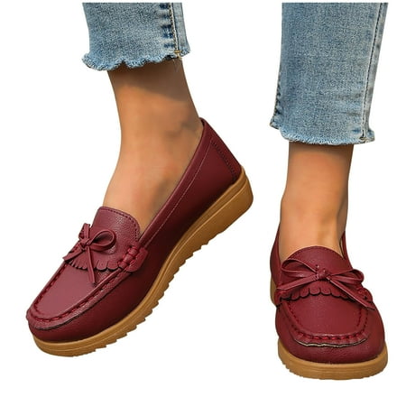 

Pejock Women s Loafers Womens Slip-Ons Sneakers Ladies Fashion Canvas Sneakers Slip-On Walking Flat Shoes Running Walking Flats Non Slip Comfortable & Light-Weight Shoes
