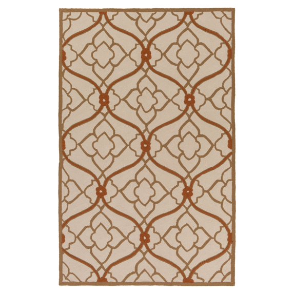 Surya Courtyard Hand Hooked Runner Rug 2'6" x 8' CTY4001-268