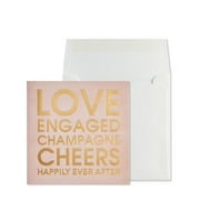 NIQUEA.D, Stacked Words Engagement Card