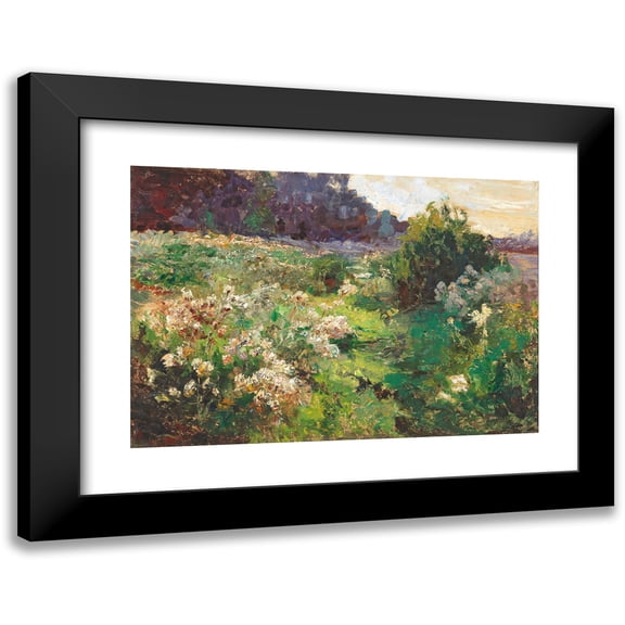 Olga Wisinger-Florian 14x11 Black Modern Framed Museum Art Print Titled - Meadow