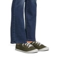 thumbnail image 2 of Time and Tru Women's Scrunch Back Slip On Sneakers, Sizes 7-12, Wide Width Available, 2 of 3
