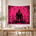 thumbnail image 5 of Pink Cat and Cauldron Tapestry, 5 of 7