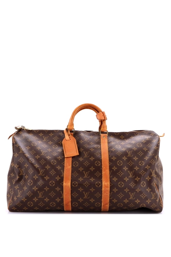 Pre-Owned Keepall Bag Monogram Canvas 55 By Rebag