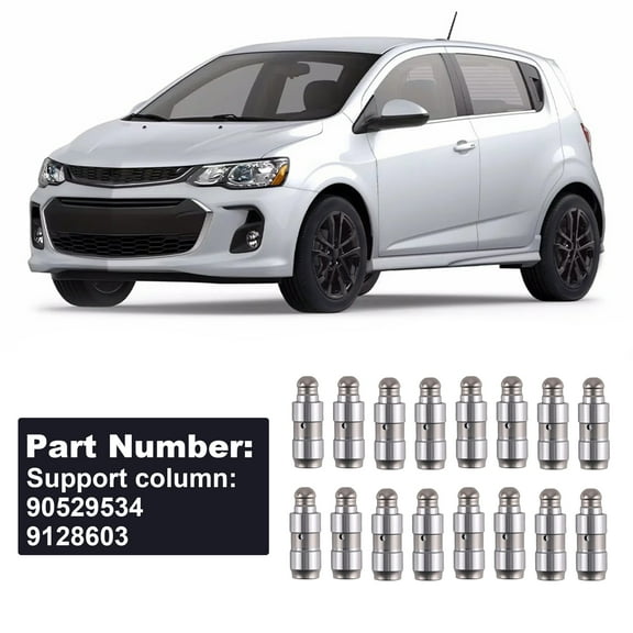 Woudy 16 Pcs Hydraulic Valve Lifters for GM Chevy LUV 1.4L Engines 2011-2021 90529534