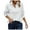 White, variant on kamemir Zip up Hoodie Women Womens Sweatshirt Casual Waffle Knit Half Zip Pullover Loose Long Sleeve Tops Fall Outfit Clothes 2024(White,S)