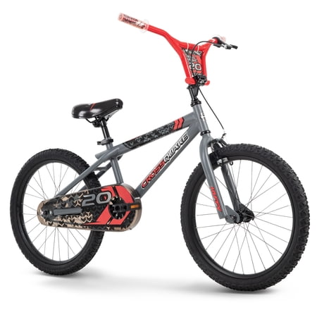 Huffy Cross Quake Boys’ 20-inch Bike  Grey/Orange