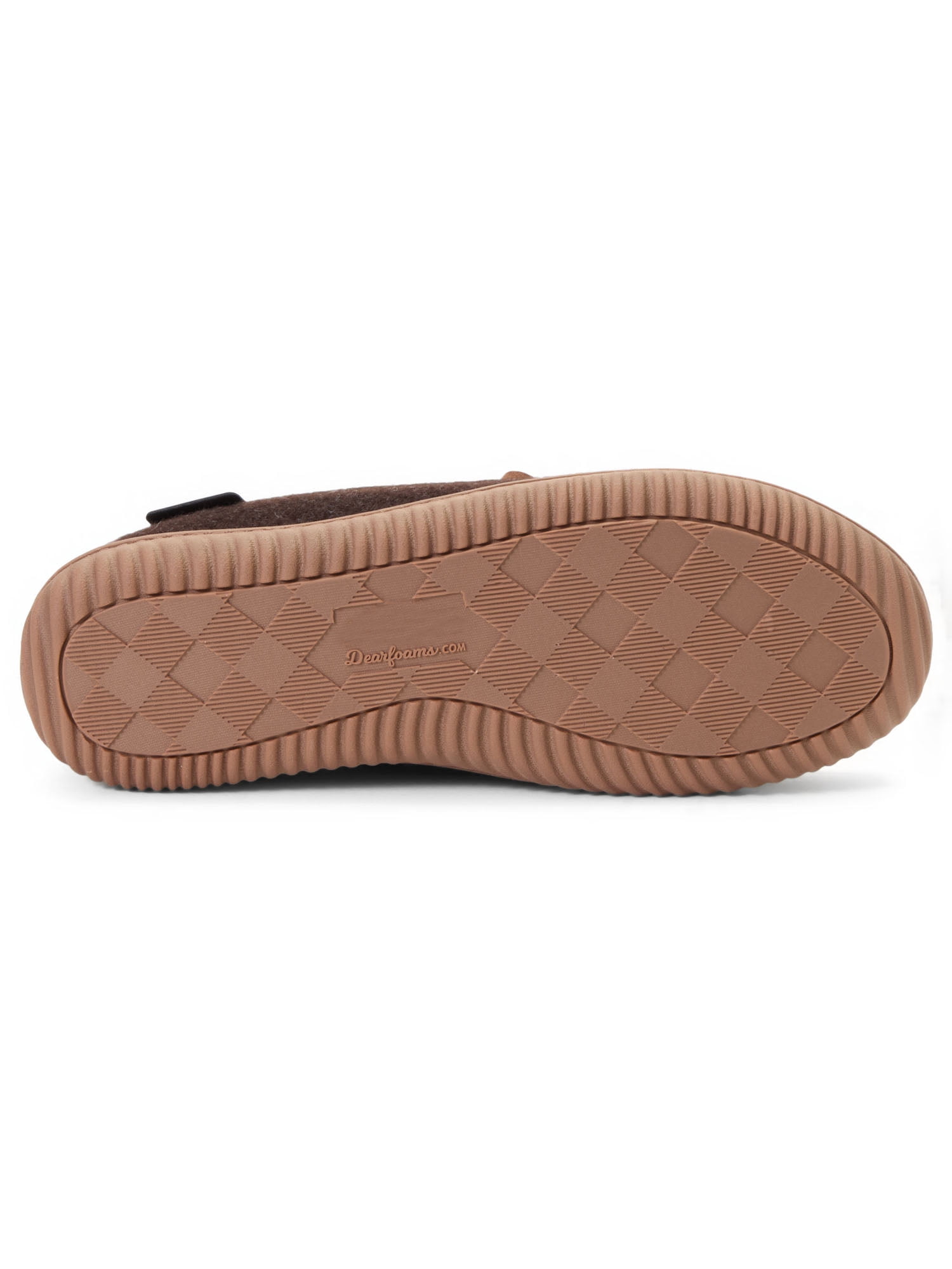 Dearfoams Cozy Comfort Men's Conrad Tie Moccasin Slippers