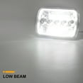 thumbnail image 6 of Quayub 2x For Toyota Pickup For Tacoma Hardbody 5x7 7x6" LED Headlights DRL Turn Signal, 6 of 14