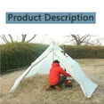 thumbnail image 4 of Fireproof Cloth Tent Part Stove Jack Camping Supplies Fiberglass Cloth Compact Size Heating-resistance Functional Safety, 4 of 7