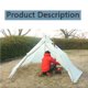 thumbnail image 4 of Greeniant Fireproof Cloth Tent Part Stove Jack Heating-resistance Compact Size Cloth Camping Functional Supplies Safety Fiberglass carpas, 4 of 6