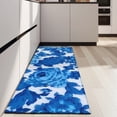 thumbnail image 4 of Pioneer Flower Floral Print Pattern Kitchen Rug Mat,Kitchen Runner Rugs Non Skid Washable,Decorative Kitchen Floor Mats for Kitchen,Sink,Laundry,17"X47", 4 of 5