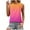 Summer Tops Hot Pink, variant on Womens Summer Sleeveless Shirts, Tank Tops for Women Fashion Loose Fit Ombre Tie Dye Crewneck Tees