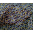 thumbnail image 4 of oneOone Silk Tabby Fabric Leaves & Floral Block Print Fabric BTY 42 Inch Wide, 4 of 5