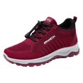 thumbnail image 2 of Women's No Tie Slip In Walking Shoes Breathable Mesh Air Cooled Memory Foam Non Slip Casual Athletic Sneakers, 2 of 5