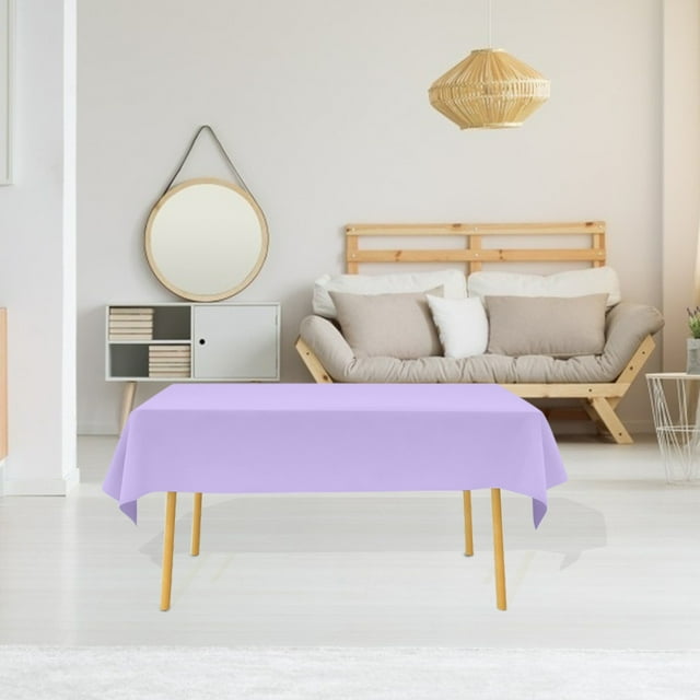Table Cloth Clearance Plastic Tablecloths Disposable Table Covers 54 X 108 Inches Baby Shower Cover, Home Textile Table Cloth