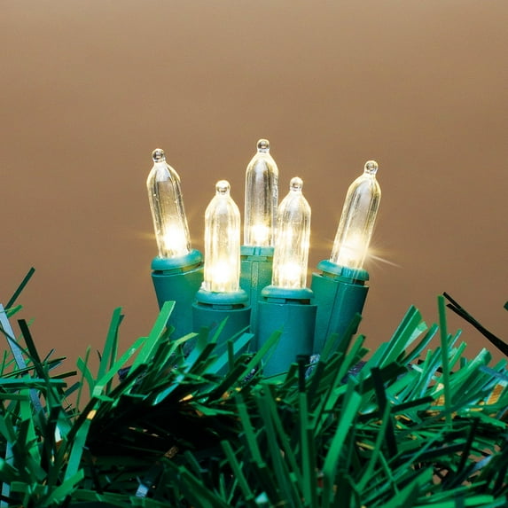 Gerson International 15.5 ft. Mini LED Light Set 60 UL Outdoor Light