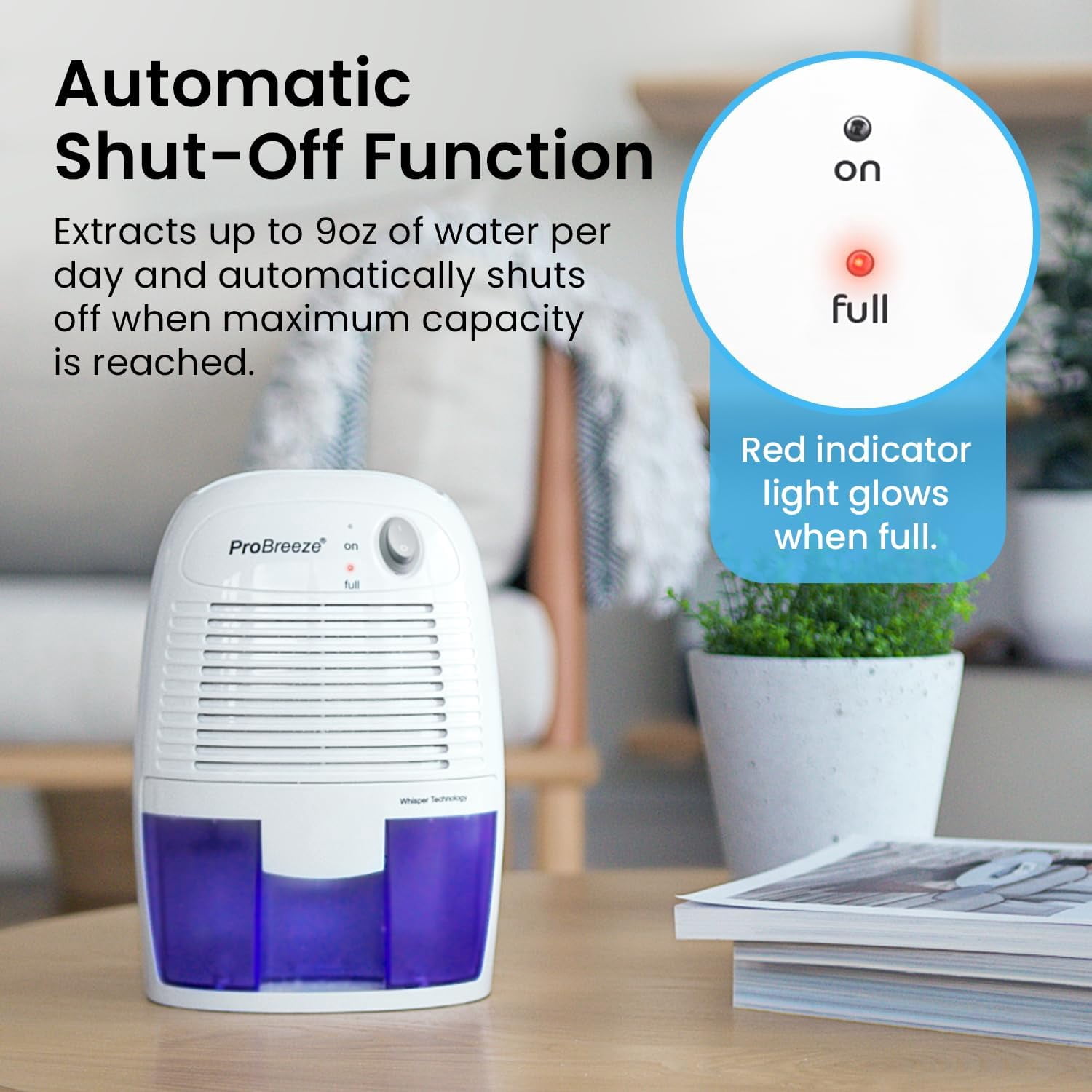 Dehumidifiers for Home,215sqft Small Room,16oz Tank Portable Closet Dehumidifier Removes Humidity Mini Bathroom Bedroom RV Basement