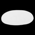 thumbnail image 1 of Napperon Ovale Tressé en Coton 30 X 40cm Résistant à la Chaleur Blanc, Ajoute un Intéressant Visuel aux Invités de Table à Manger, 1 of 9